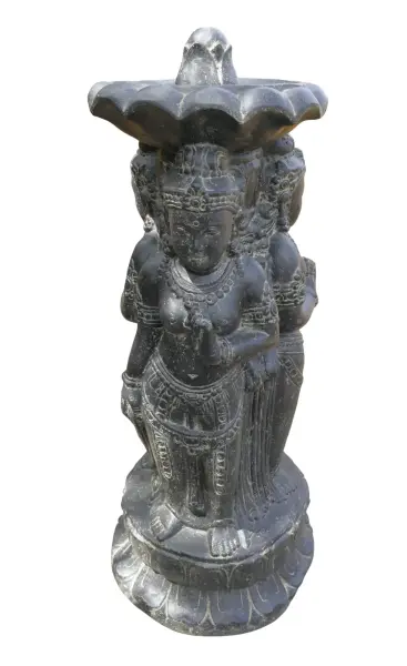 Product image 3 of the product “Water feature, standing Tri Murti, 130cm ”